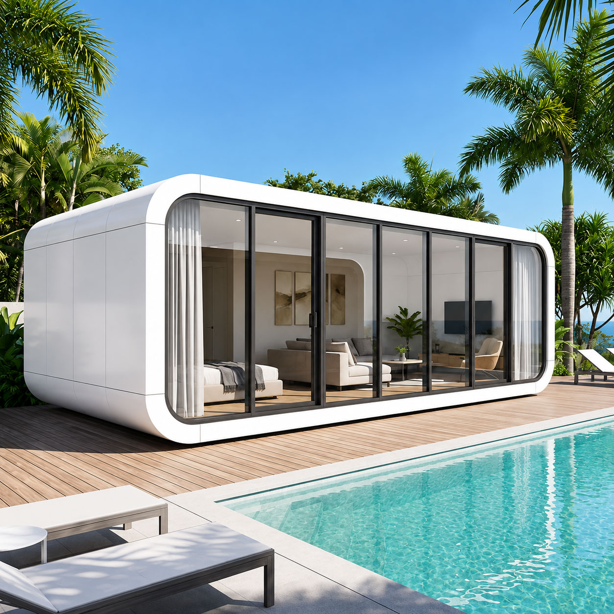 <strong>Apple Cabin（Spacecraft Housing Series）</strong>