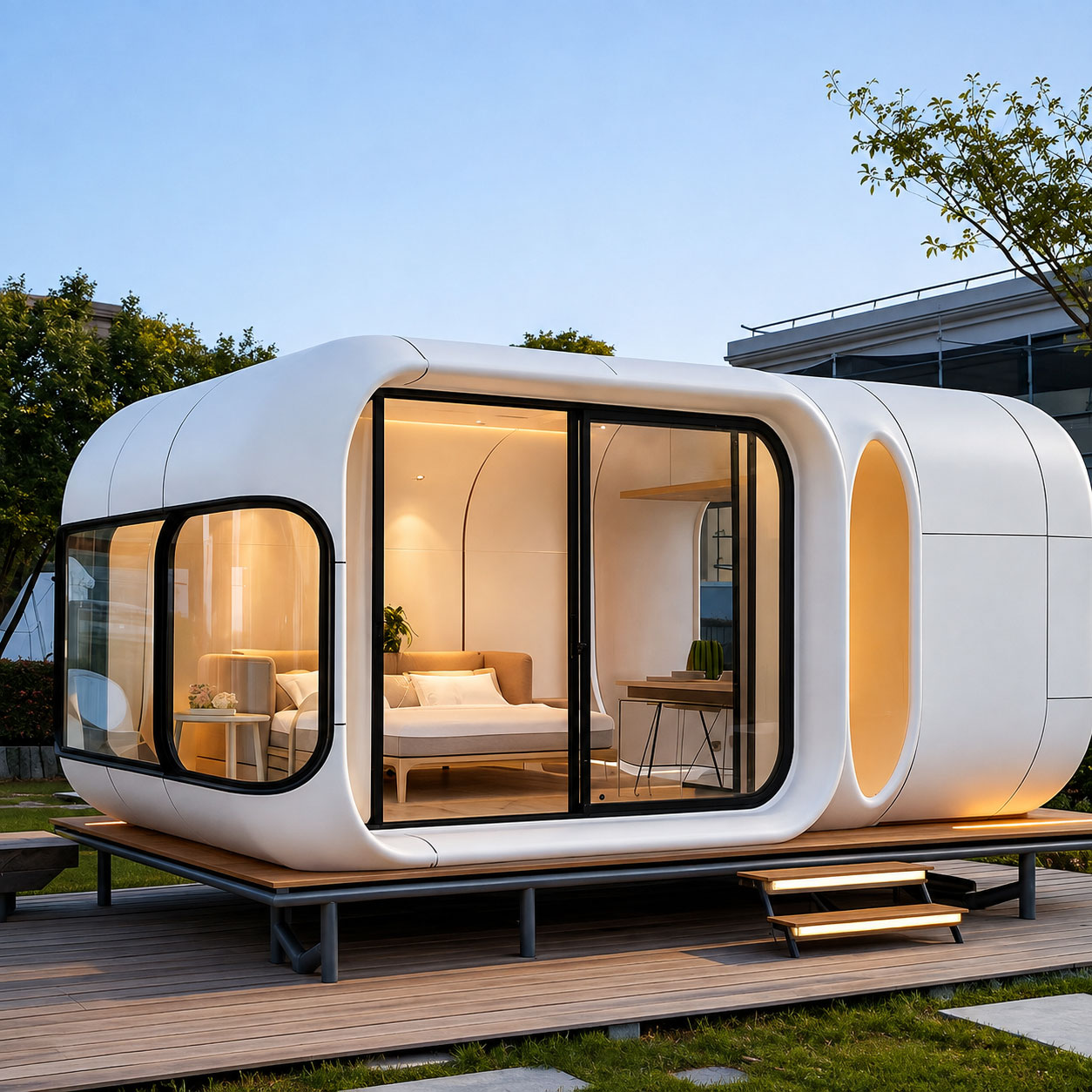 Apple Cabin（Spacecraft Housing Series）