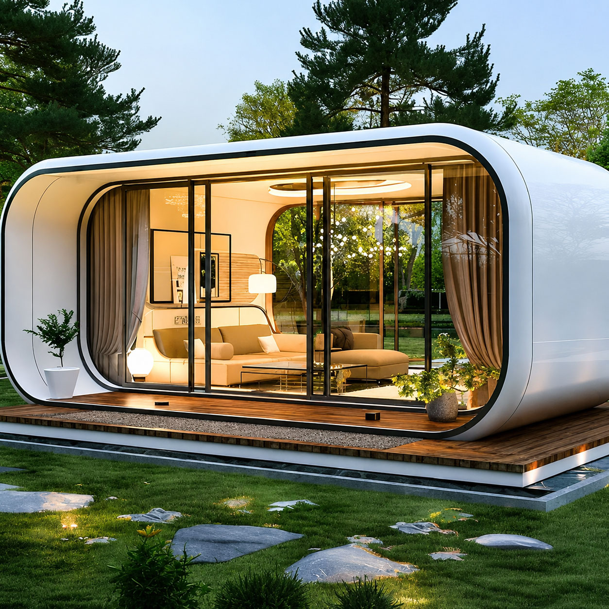 Apple Cabin（Spacecraft Housing Series）