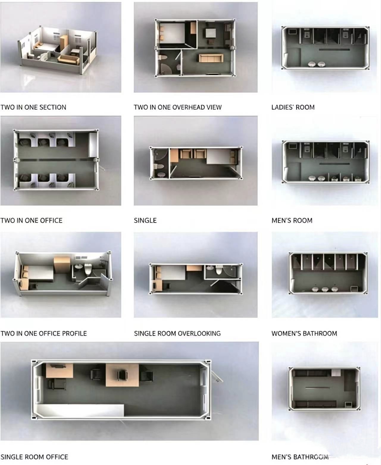 Flat Pack Modular Office Container Building(Image2)