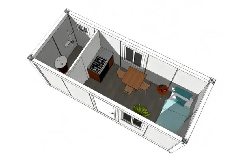 Foldable Packing Box House(Image2)